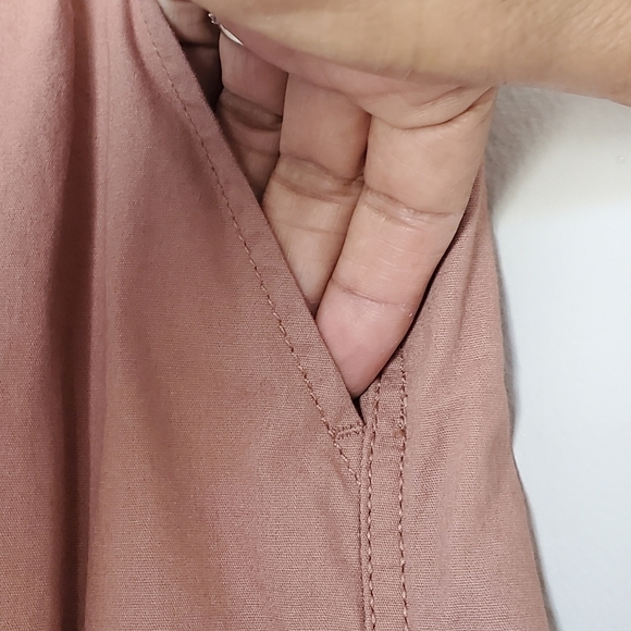 Hunter & Brown Women Cargo Multi Pocket Jogger Pull On Drawstring Pants Size L - Picture 6 of 9